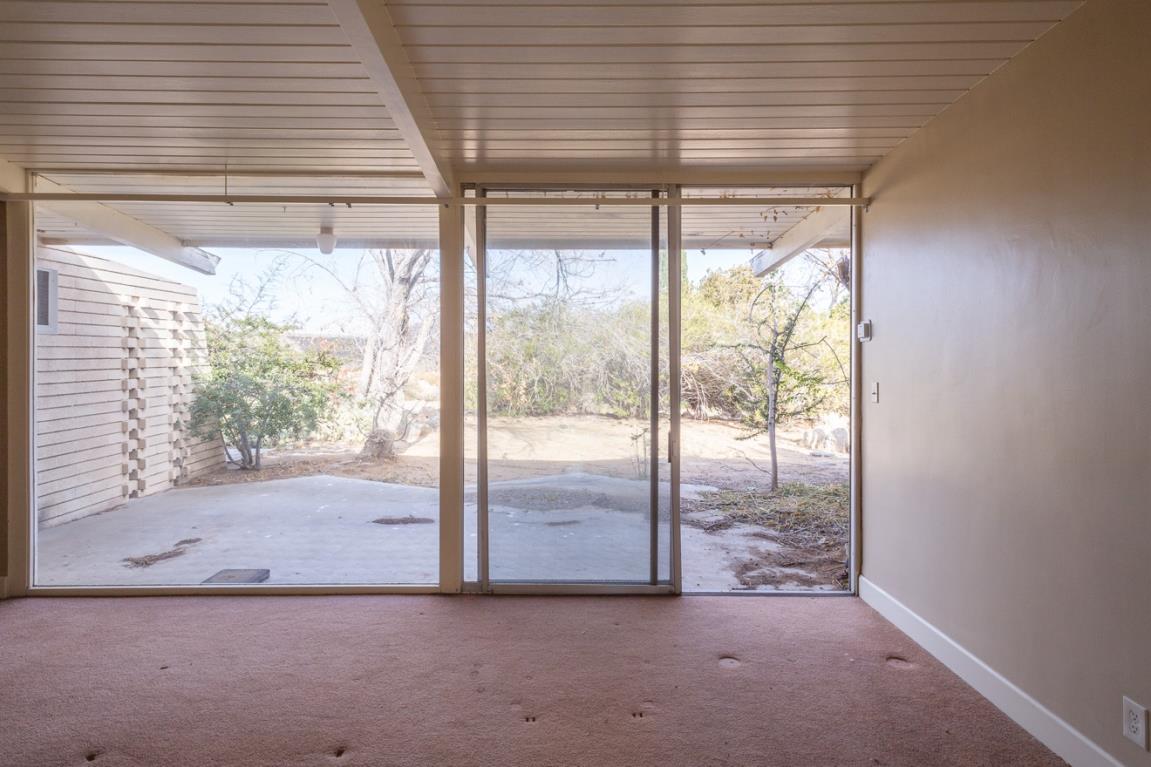 Interior of efficiency apartment 